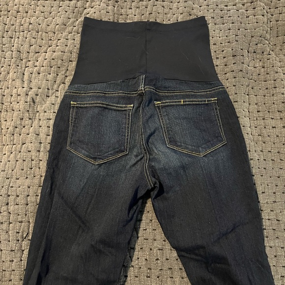 PAIGE Verdugo Ultra Skinny Maternity Jeans in Armstrong wash w/ Secret fit band - Picture 5 of 5
